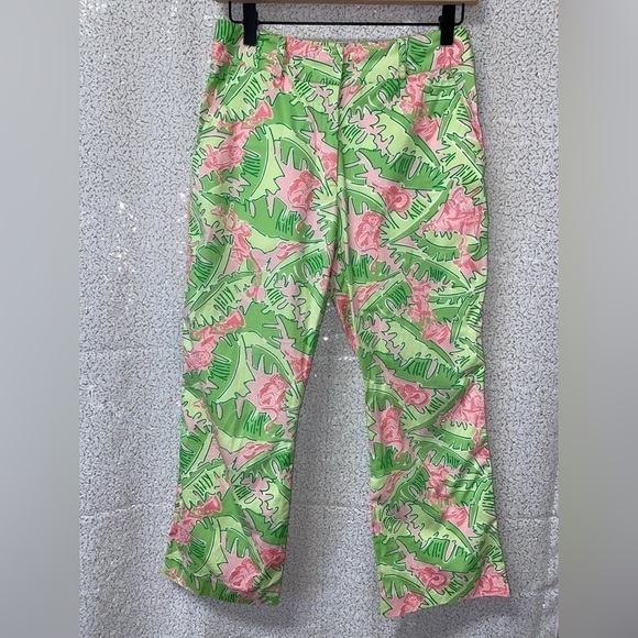 Lilly Pulitzer Musical Monkey Pants | size 0 - Picture 1 of 6